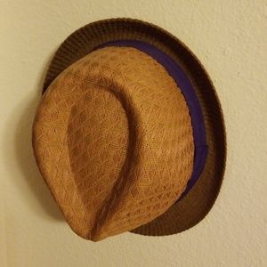 NWOT NEW hat fedora straw